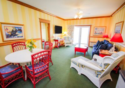 Waterfront guest room at the Chippewa Hotel Waterfront on Mackinac Island