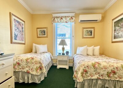 Standard Room at the Chippewa Hotel Waterfront with a window view of Main Street, Mackinac Island